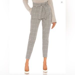 Revolve Cupcakes and Cashmere Tallulah High Waist Houndstooth Pant (NWOT)